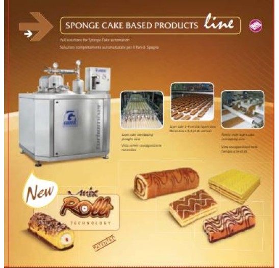 Các Dây Chuyền Sponge Cake line - Ý