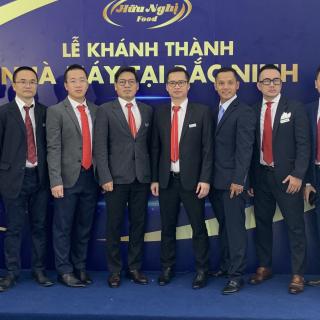 Tham dự Lễ Kh&aacute;nh Th&agrave;nh Nh&agrave; M&aacute;y C&ocirc;ng ty Cổ Phần Thực Phẩm Hữu Nghị tại KCN Y&ecirc;n Phong Bắc Ninh ng&agrave;y 28/06/2020